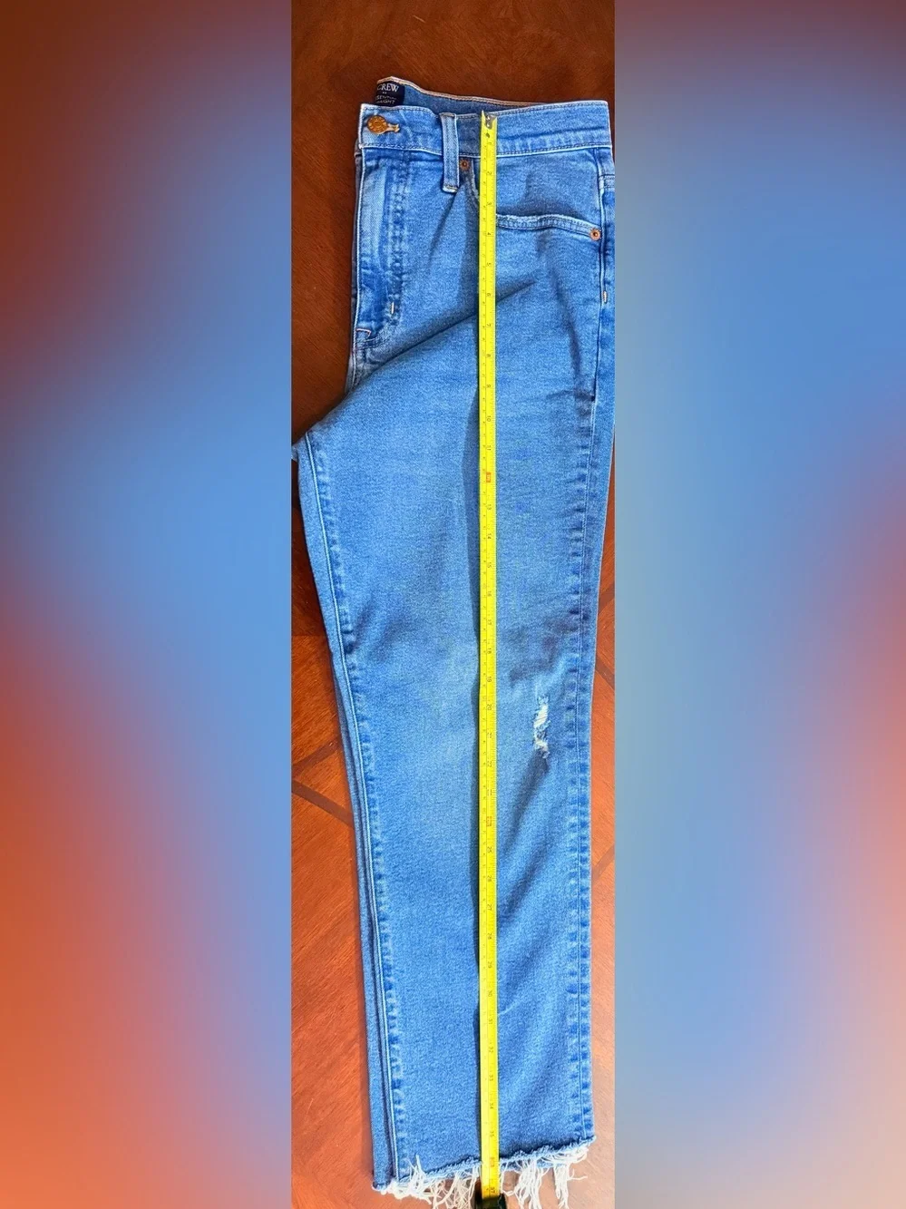 J. Crew Essential Light Blue Straight-Leg Women's Jeans